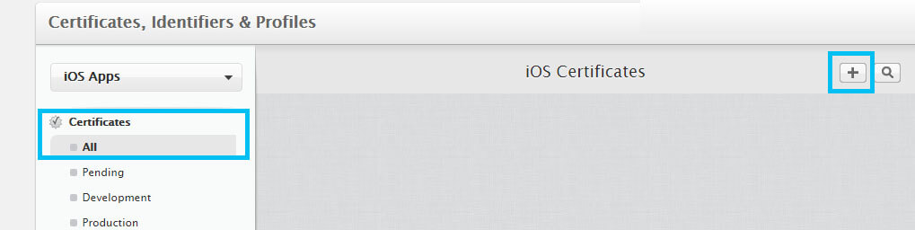 Add a new iOS distribution certificate